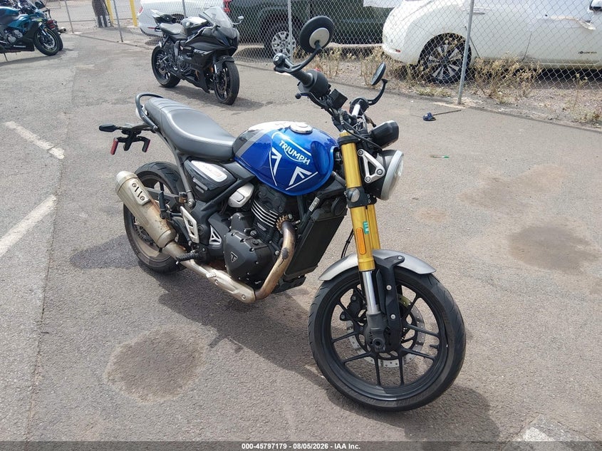 2024 TRIUMPH MOTORCYCLE SPEED 400 | SMTT127Y3RNA15663 | UPCARS