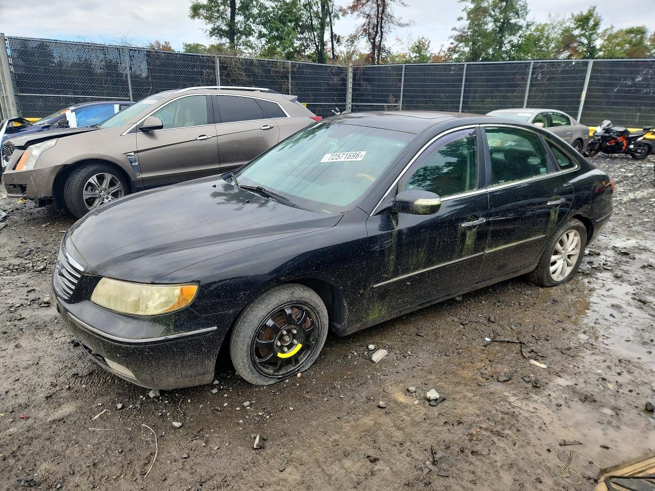 2007 HYUNDAI AZERA SE | KMHFC46F37A163018 | UPCARS