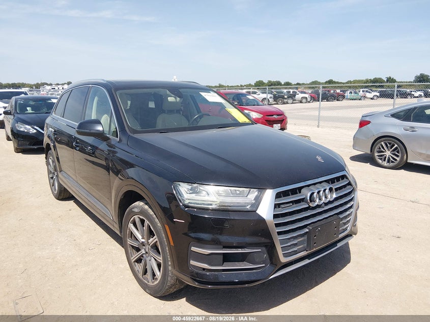 2017 AUDI Q7 3.0T PREMIUM | WA1LAAF78HD015493 | UPCARS