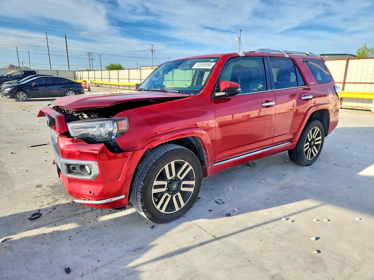 2016 TOYOTA 4RUNNER LIMITED | JTEBU5JR8G5292948 | UPCARS