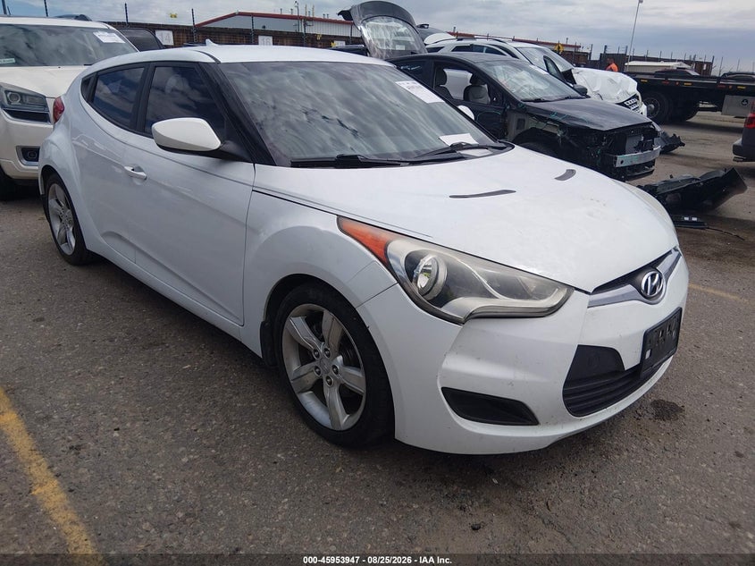 2012 HYUNDAI VELOSTER BASE W/GRAY | KMHTC6AD4CU064172 | UPCARS