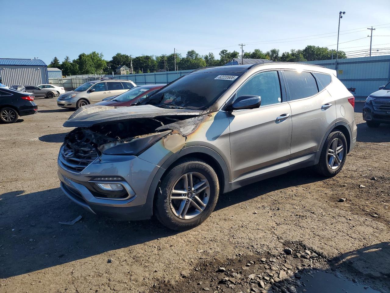 2018 HYUNDAI SANTA FE 2.4L | 5XYZUDLBXJG537020 | UPCARS