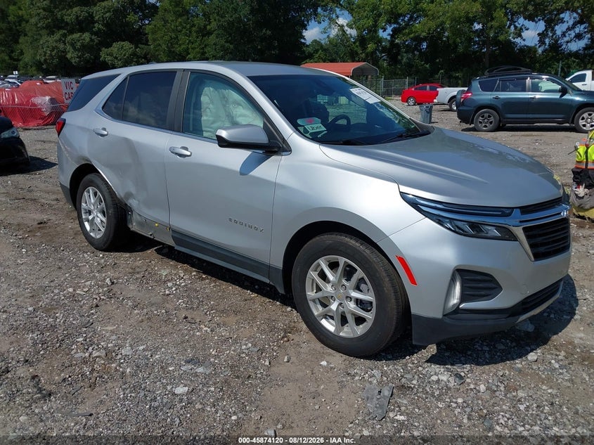 2022 CHEVROLET EQUINOX FWD LT | 2GNAXKEV0N6118149 | UPCARS