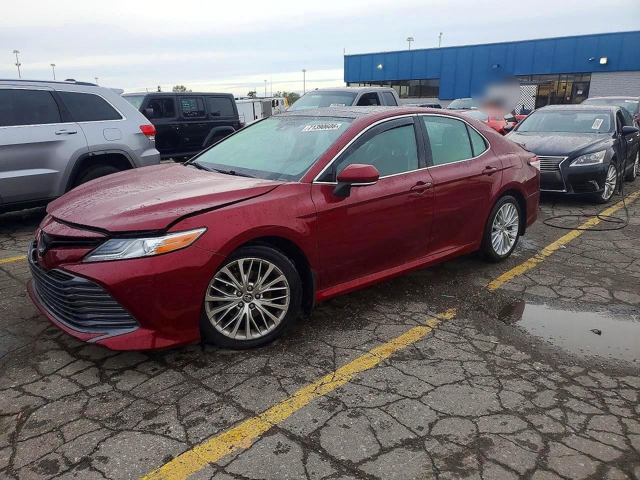 2019 TOYOTA CAMRY XLE | 4T1B11HKXKU709088 | UPCARS