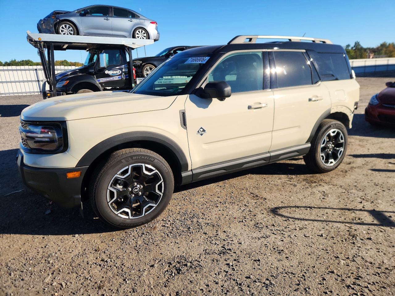 2025 FORD BRONC OUTER BANKS | 3FMCR9CN2SRF02893 | UPCARS