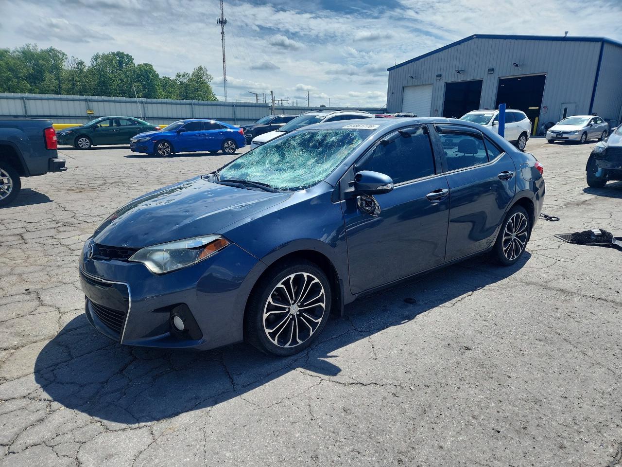 2014 TOYOTA COROLLA S PREMIUM | 5YFBURHE3EP037803 | UPCARS