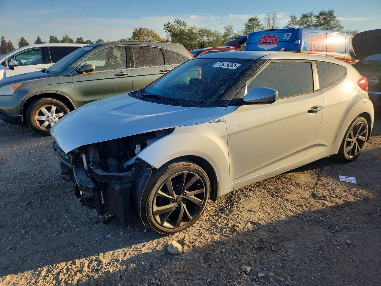 2017 HYUNDAI VELOSTER BASE | KMHTC6AD1HU304916 | UPCARS
