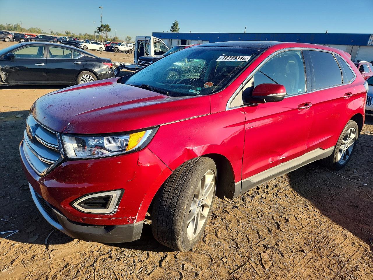 2016 FORD EDGE TITANIUM | 2FMPK4K89GBB79355 | UPCARS