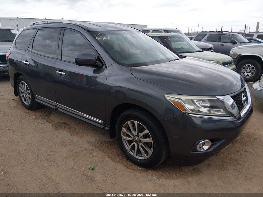 2014 NISSAN PATHFINDER SL | 5N1AR2MN7EC735443 | UPCARS