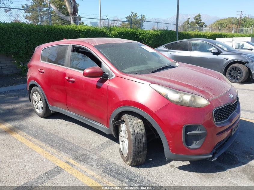 2017 KIA SPORTAGE LX | KNDPM3AC4H7140441 | UPCARS