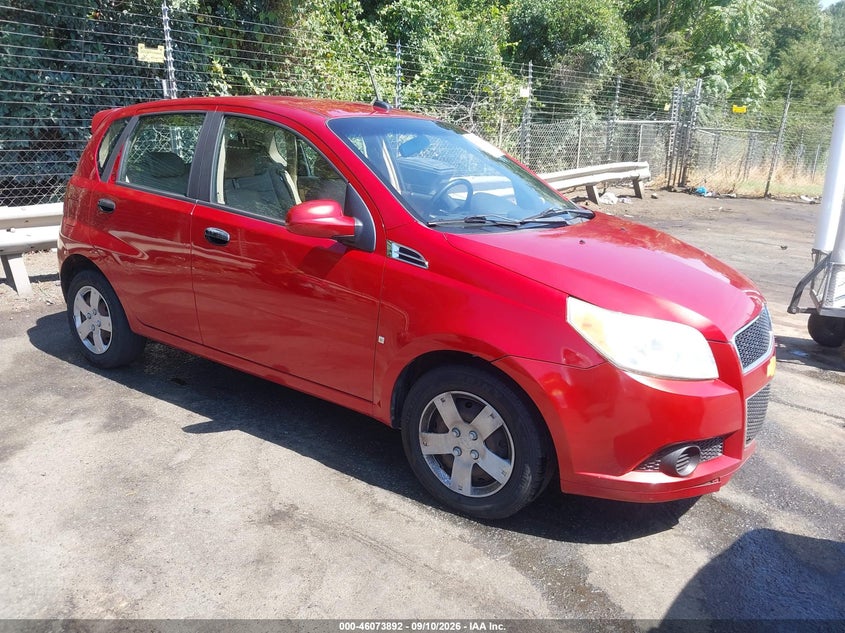 2009 CHEVROLET AVEO LT | KL1TD66E69B379408 | UPCARS