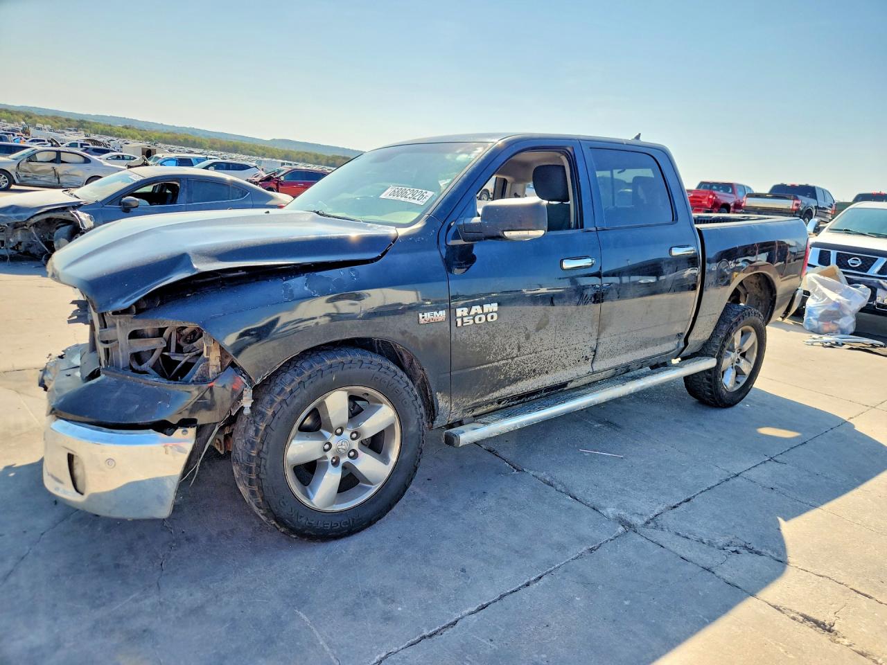 2014 RAM 1500 SLT | 1C6RR6LT3ES455787 | UPCARS