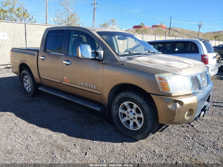 2005 NISSAN TITAN LE | 1N6AA07B85N558095 | UPCARS