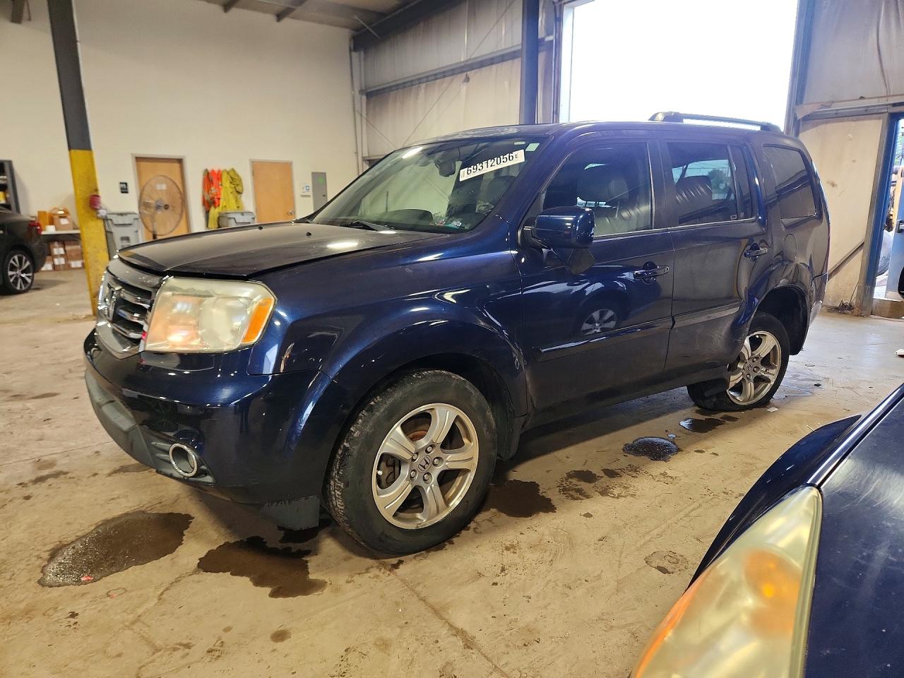 2013 HONDA PILOT EXL | 5FNYF4H59DB009330 | UPCARS