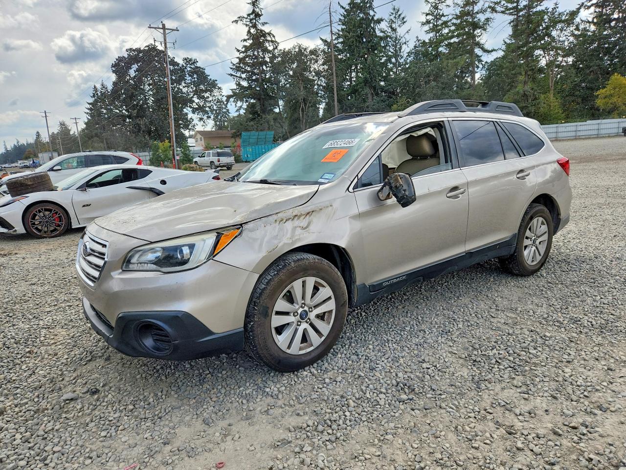 2017 SUBARU OUTBACK 2.5I | 4S4BSAAC2H3323814 | UPCARS