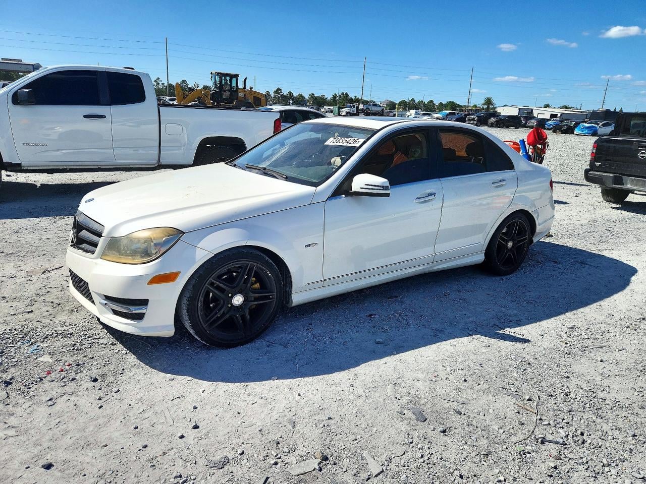 2012 MERCEDES-BENZ C-CLASS 250 | WDDGF4HB3CR218224 | UPCARS