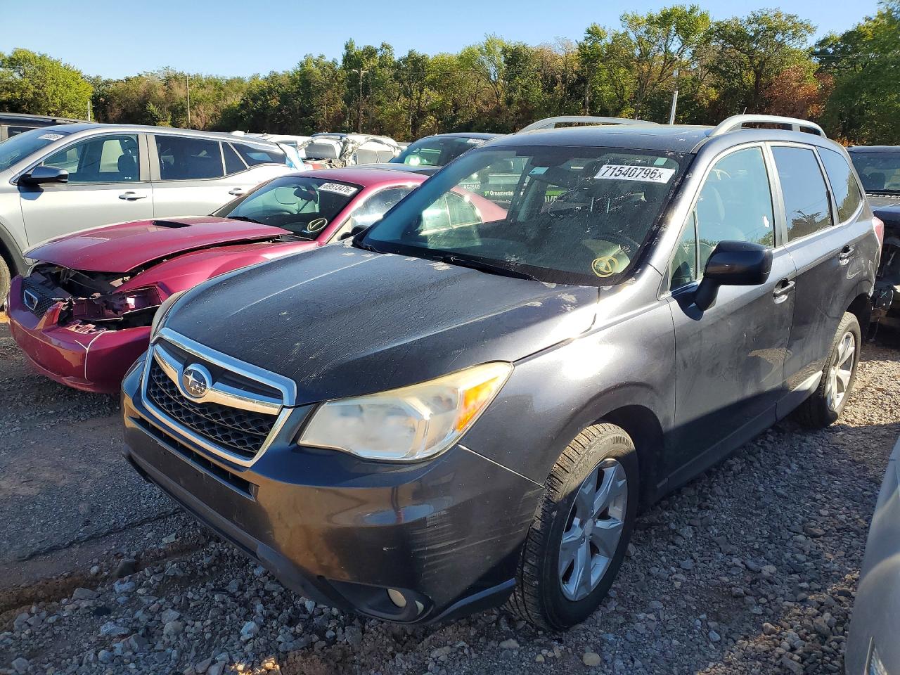 2014 SUBARU FORESTER 2.5I LIMITED | JF2SJAHC5EH489791 | UPCARS