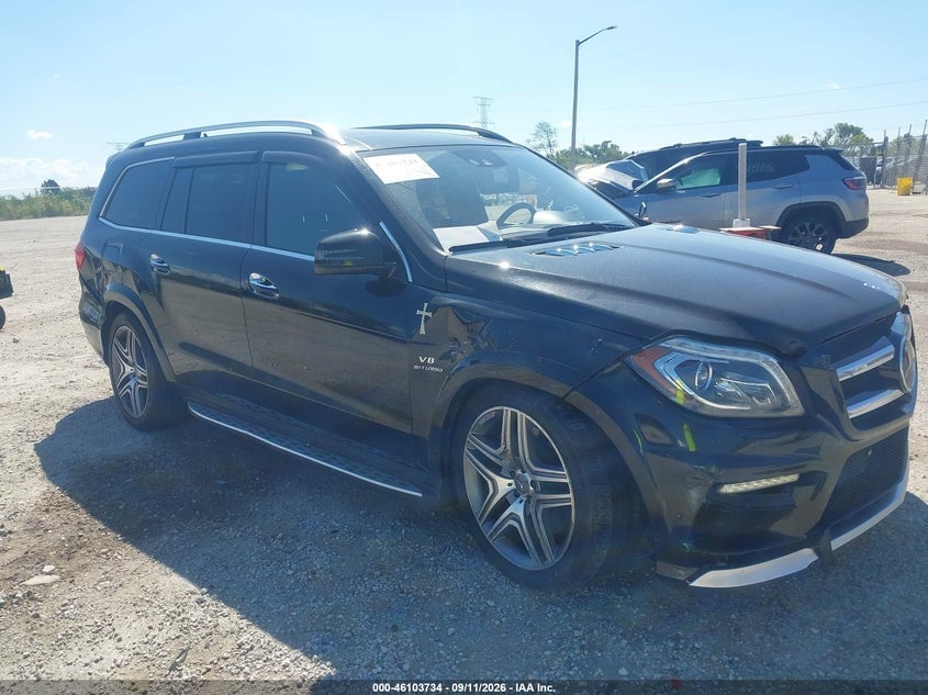 2015 MERCEDES-BENZ GL 63 AMG 4MATIC | 4JGDF7EE3FA595602 | UPCARS