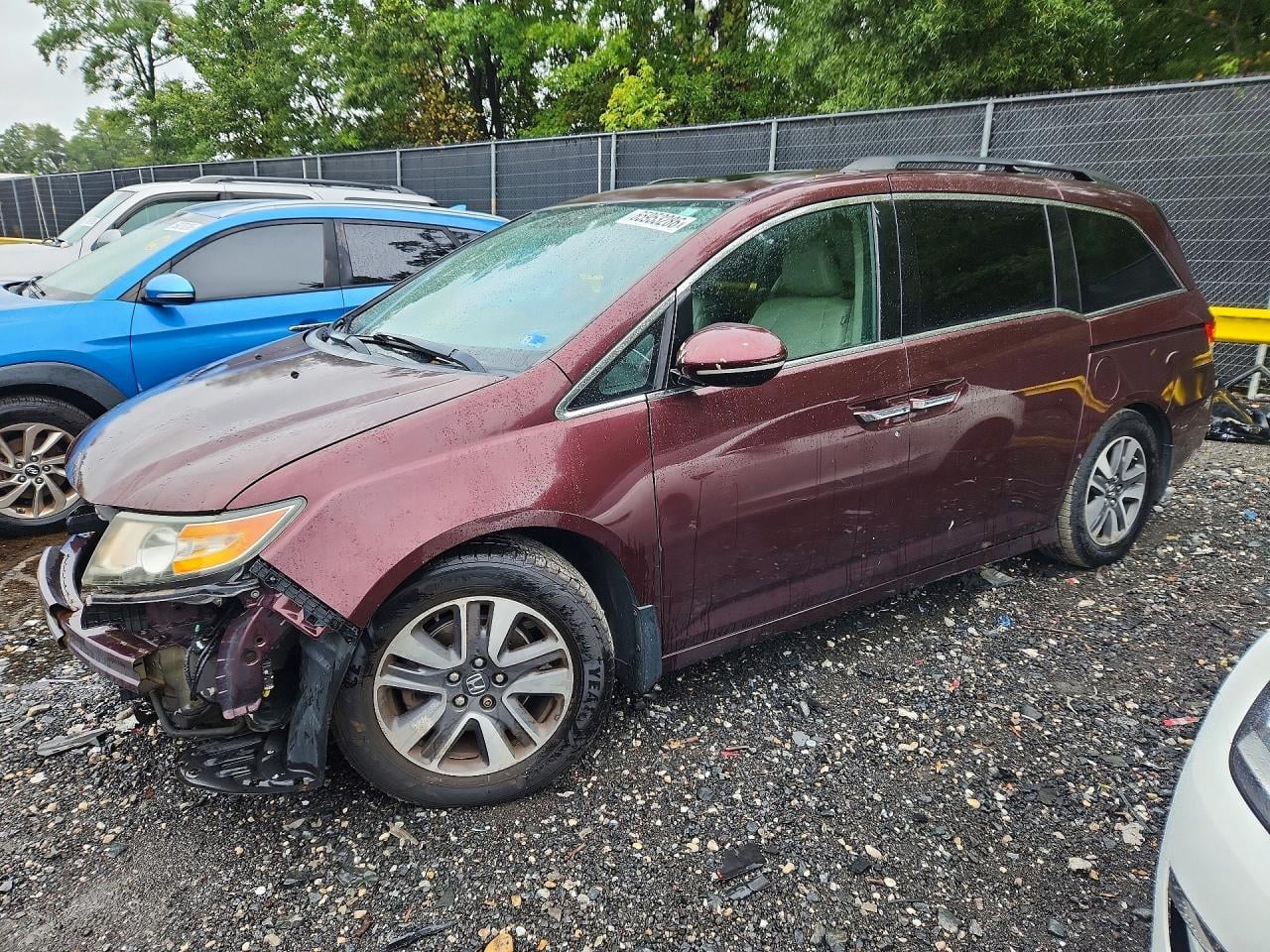 2014 HONDA ODYSSEY TOURING | 5FNRL5H98EB039961 | UPCARS