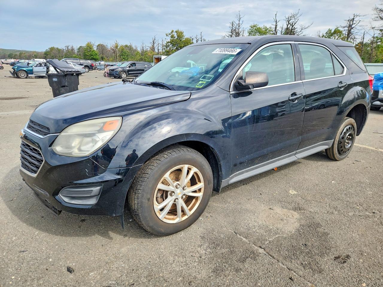 2017 CHEVROLET EQUINOX LS | 2GNFLEEK3H6305706 | UPCARS