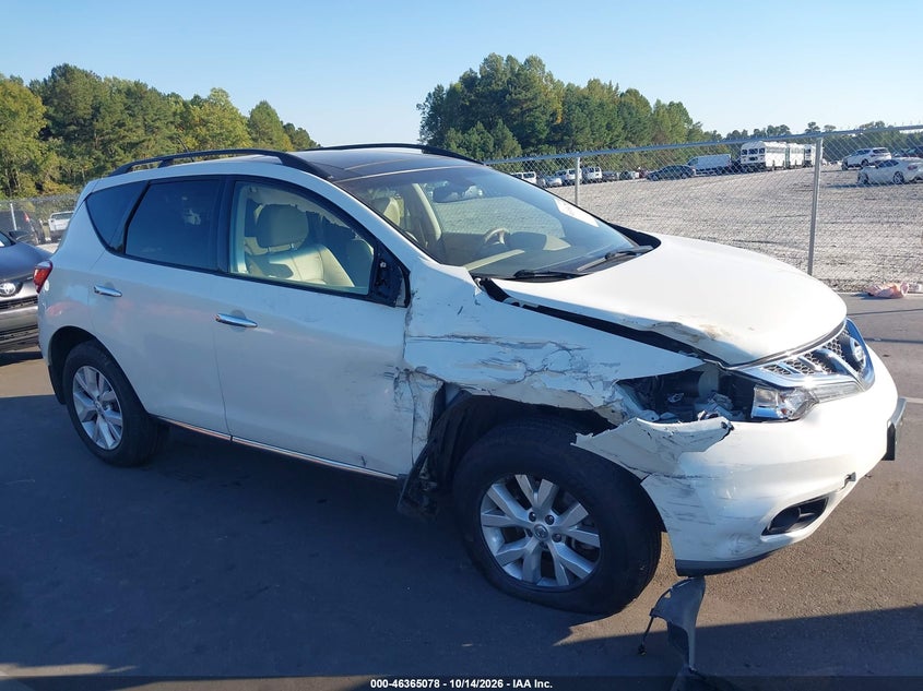 2014 NISSAN MURANO SL | JN8AZ1MW1EW533613 | UPCARS