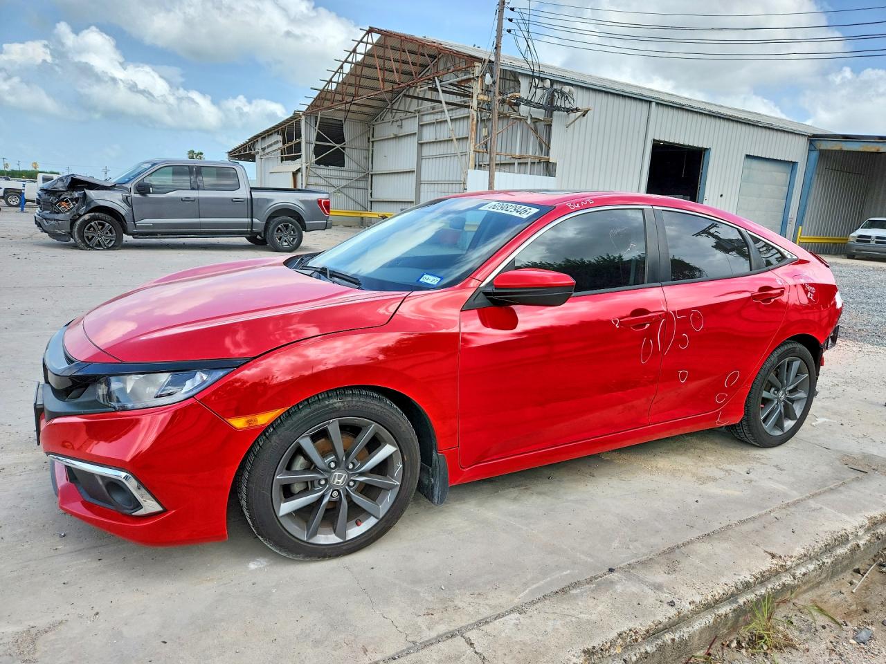 2020 HONDA CIVIC EX | 2HGFC1F32LH682695 | UPCARS
