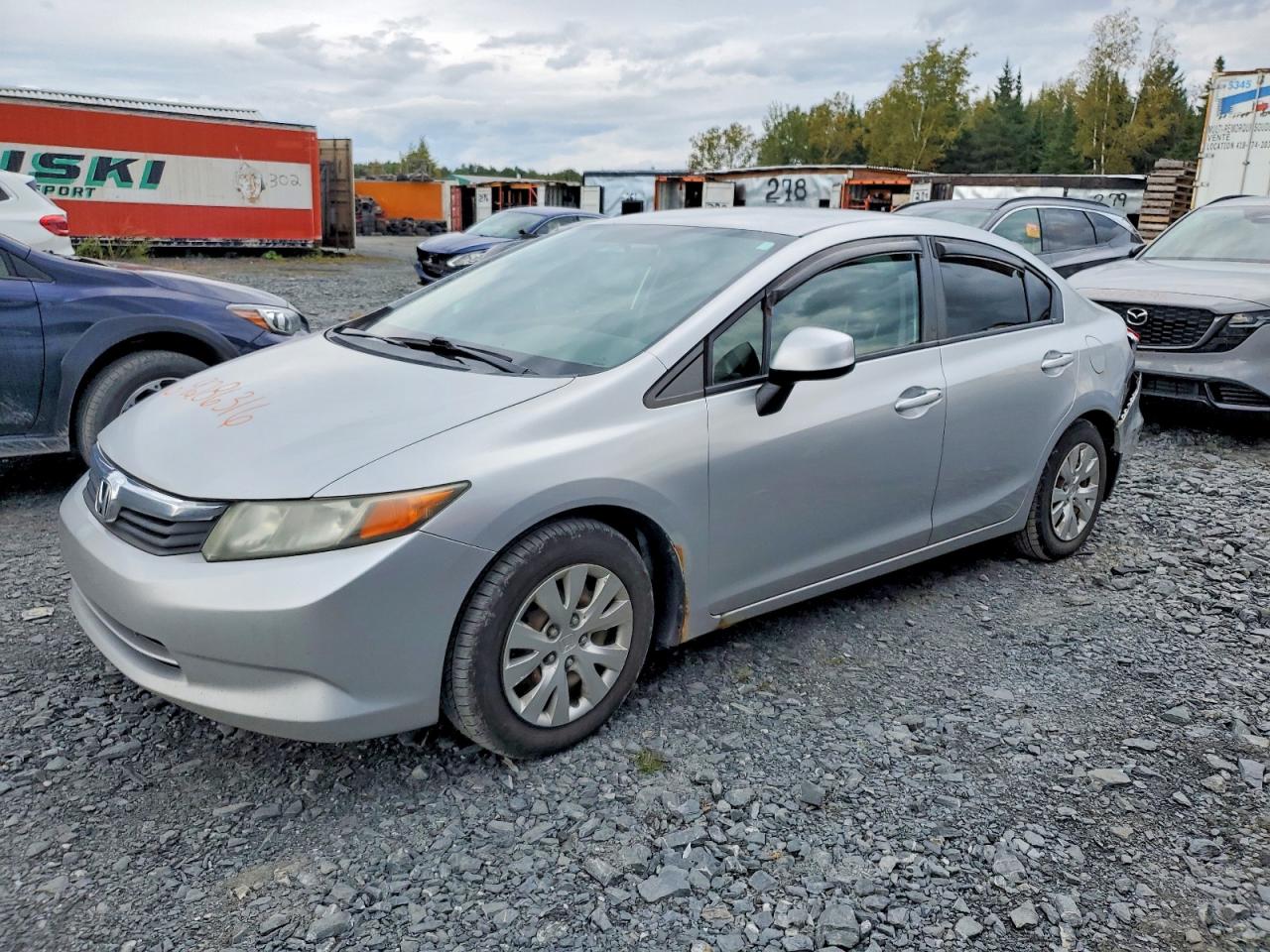 2012 HONDA CIVIC LX | 2HGFB2F46CH119361 | UPCARS