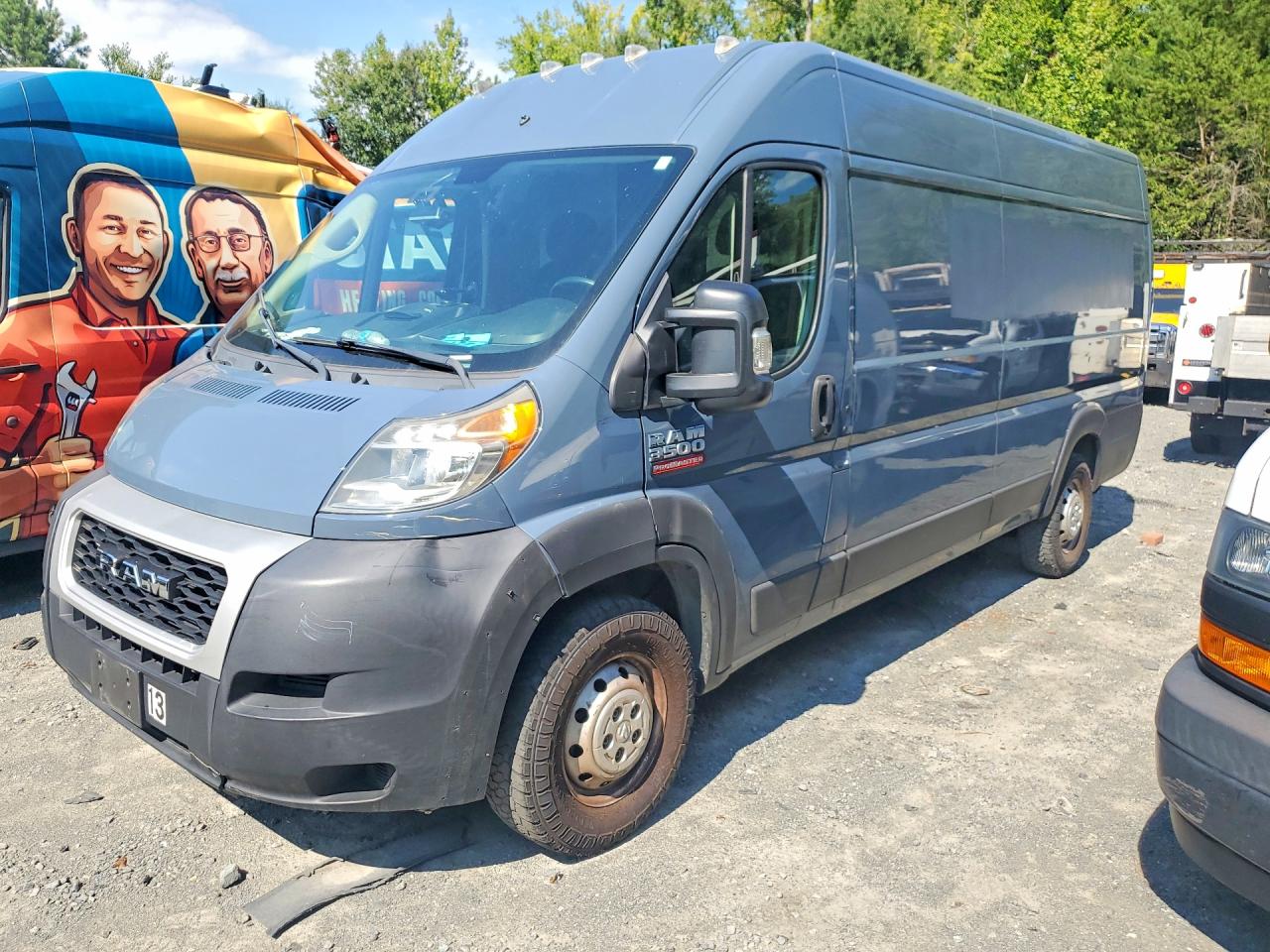 2020 RAM PROMASTER DELIVERY VAN | 3C6URVJG7LE140033 | UPCARS