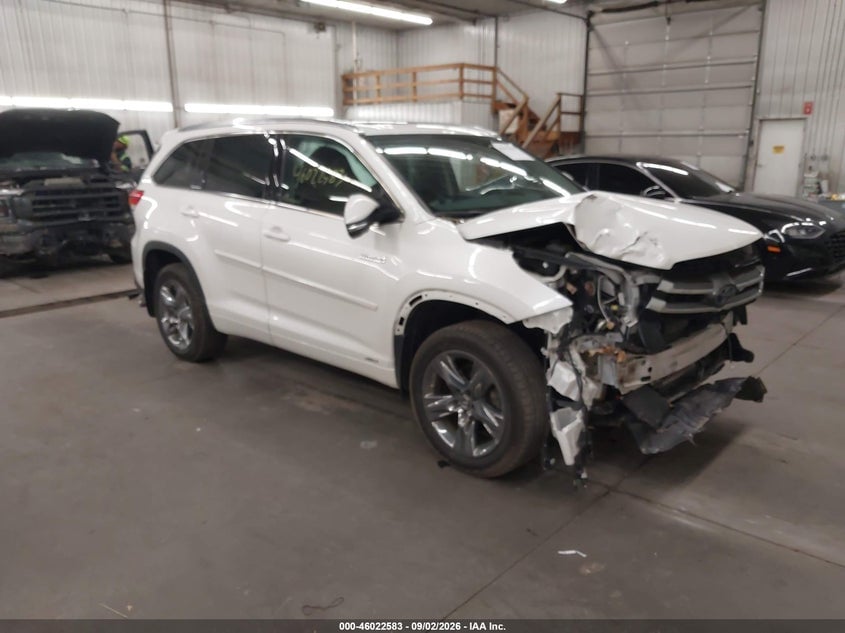 2019 TOYOTA HIGHLANDER HYBRID LIMITED PLATINUM | 5TDDGRFH0KS071455 | UPCARS
