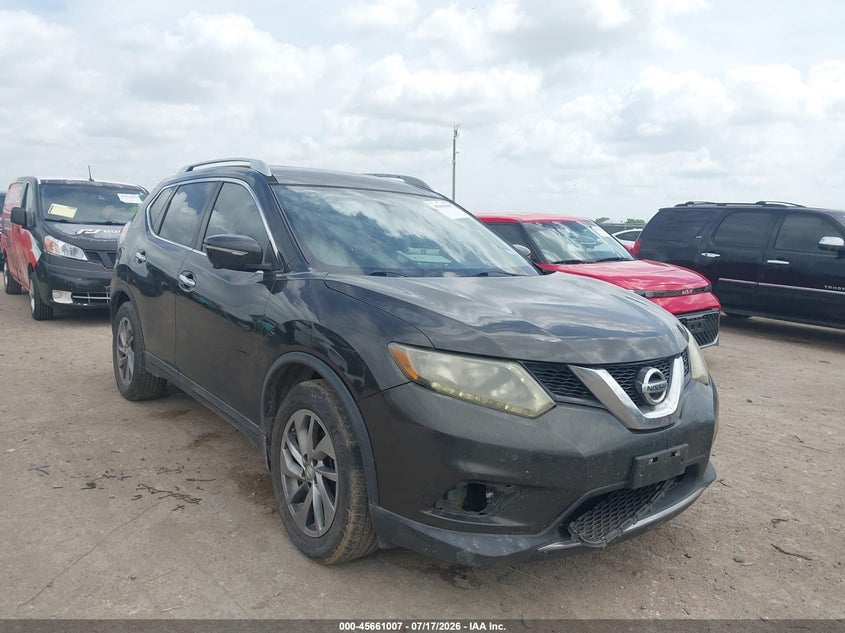 2014 NISSAN ROGUE SL | 5N1AT2MT0EC773788 | UPCARS