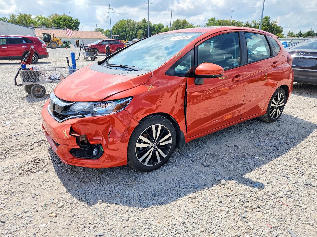 2020 HONDA FIT EX | 3HGGK5H89LM731156 | UPCARS