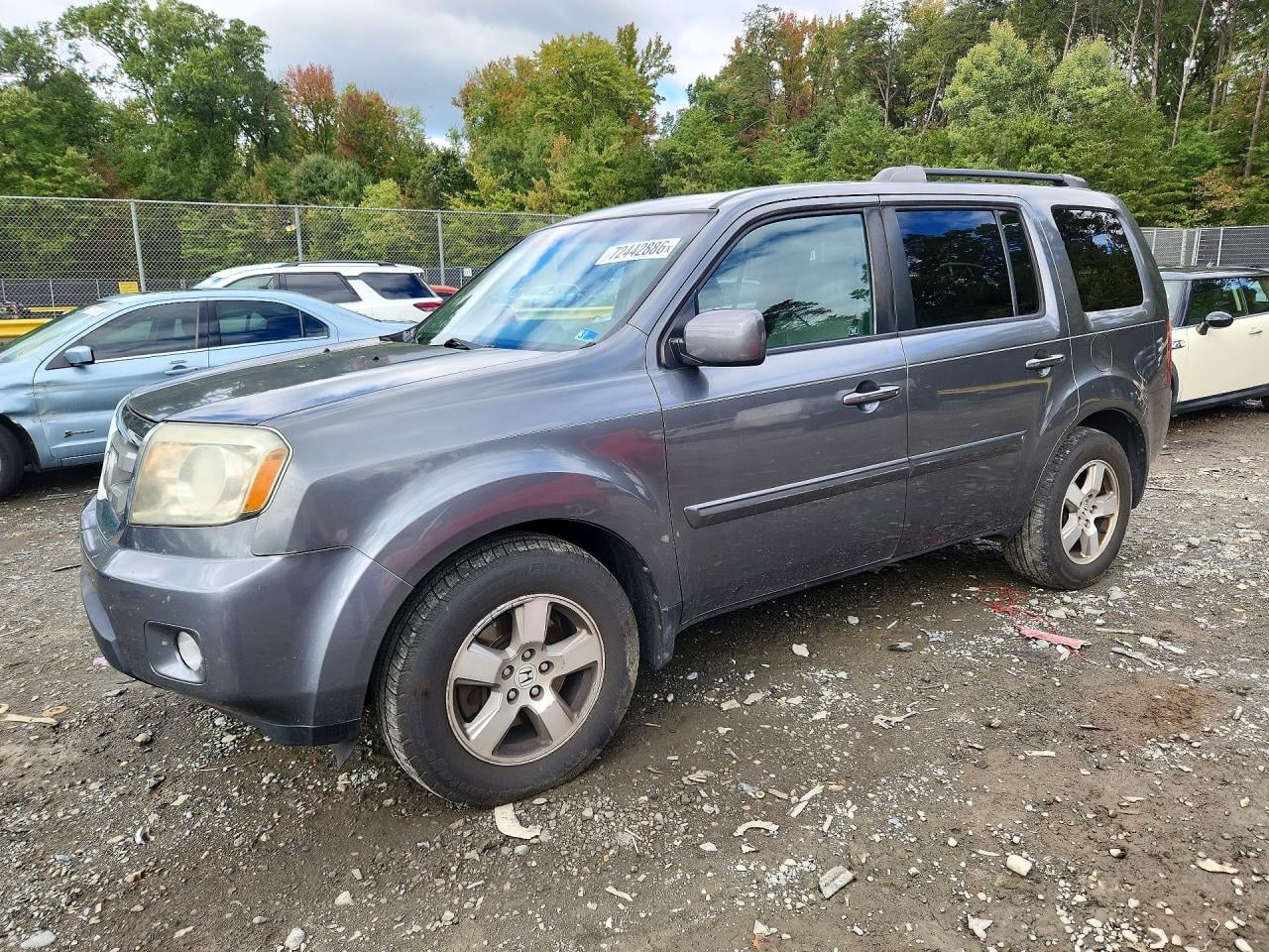2011 HONDA PILOT EXL | 5FNYF4H64BB089478 | UPCARS