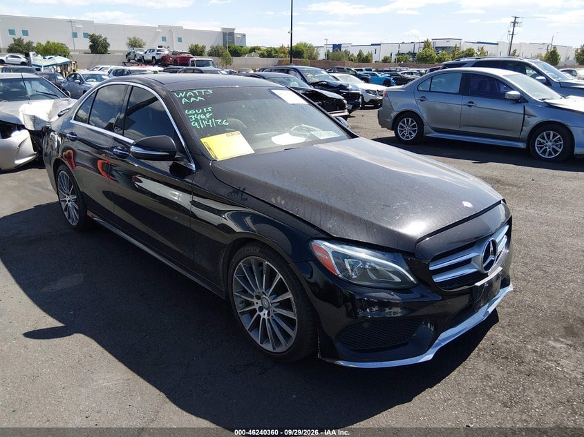 2015 MERCEDES-BENZ C 300 SPORT | 55SWF4JB4FU068682 | UPCARS