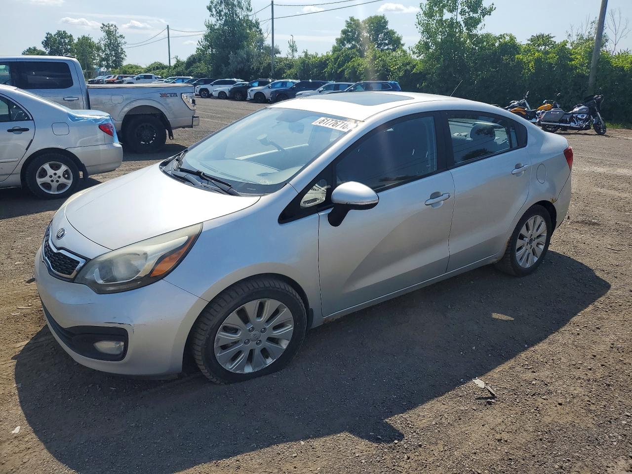 2014 KIA RIO EX | KNADN4A34E6367908 | UPCARS