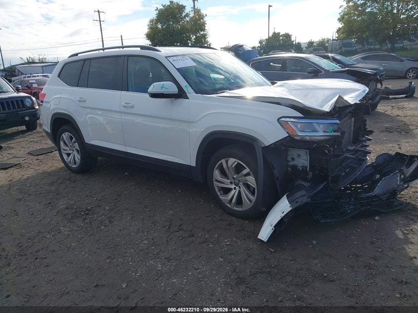 2021 VOLKSWAGEN ATLAS 3.6L V6 SE W/TECHNOLOGY | 1V2KR2CA7MC508435 | UPCARS
