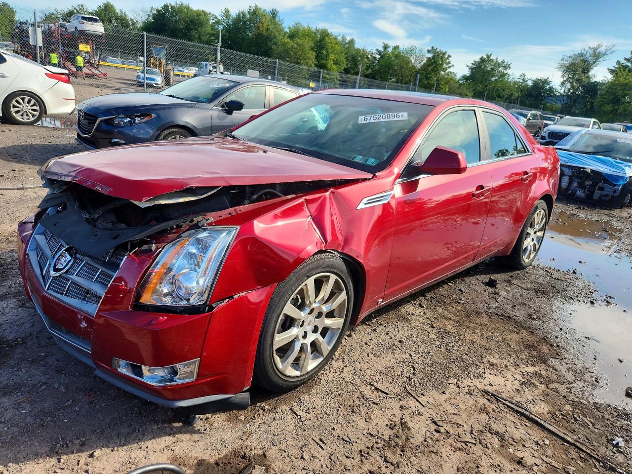 2009 CADILLAC CTS HI FEATURE V6 | 1G6DT57V990135078 | UPCARS