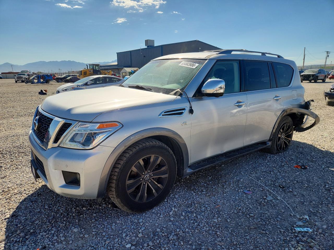 2017 NISSAN ARMADA PLATINUM | JN8AY2NC2H9503603 | UPCARS
