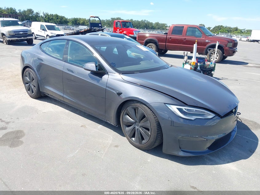 2021 TESLA MODEL S LONG RANGE DUAL MOTOR ALL-WHEEL DRIVE | 5YJSA1E58MF455458 | UPCARS