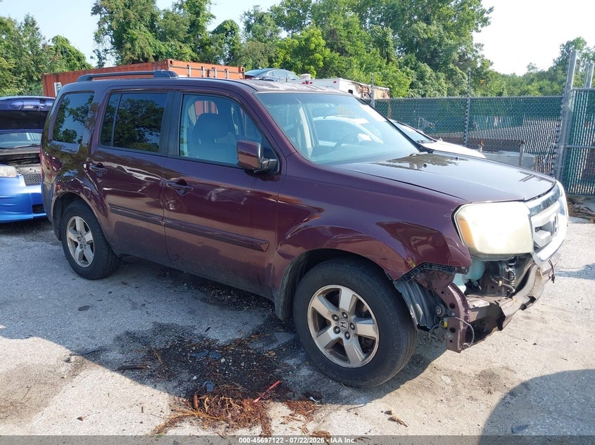 2011 HONDA PILOT EX | 5FNYF4H46BB055315 | UPCARS