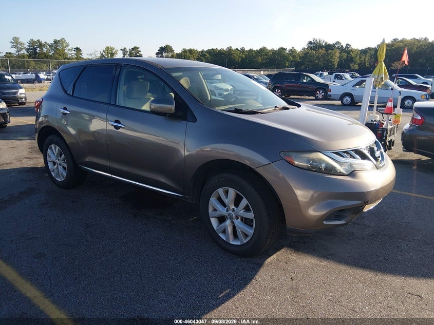 2011 NISSAN MURANO S | JN8AZ1MU8BW059945 | UPCARS