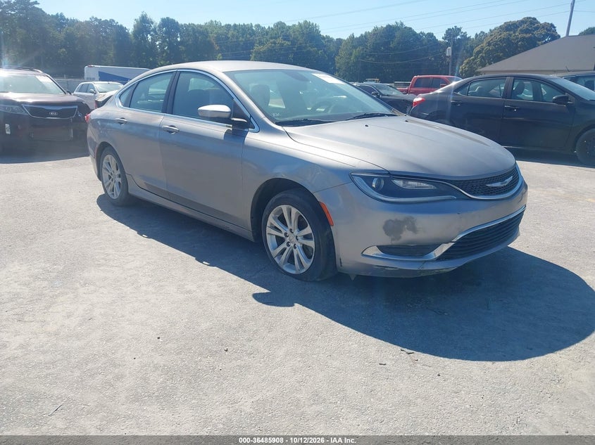 2016 CHRYSLER 200 LIMITED | 1C3CCCAB2GN148867 | UPCARS