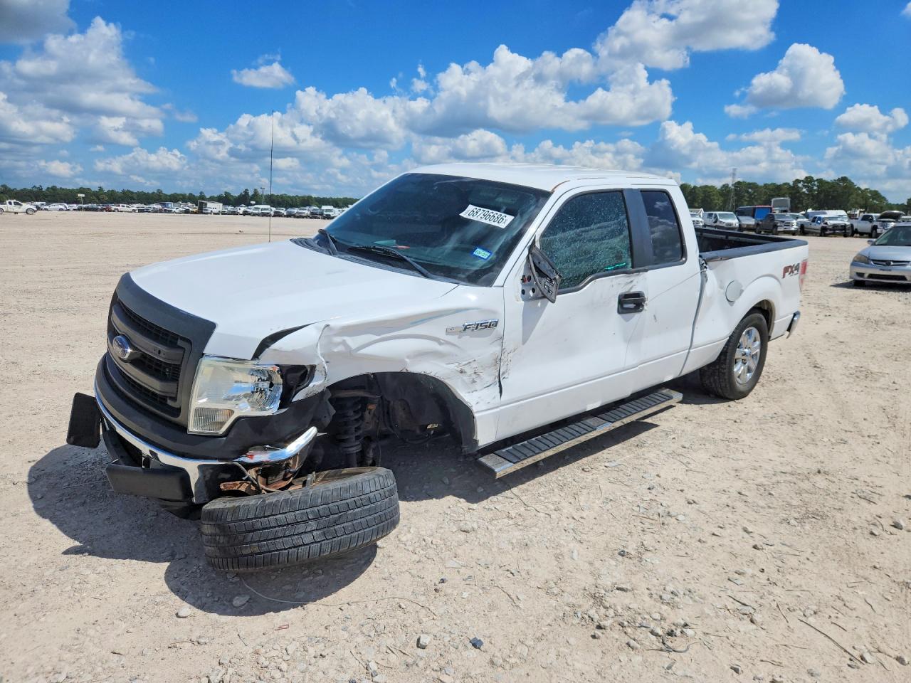 2014 FORD F150 SUPER CAB | 1FTFX1CF9EKG51442 | UPCARS