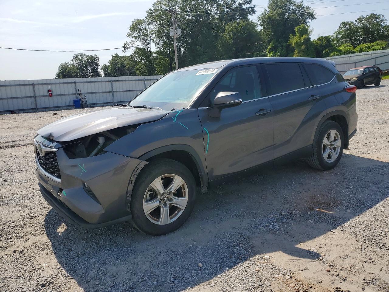 2022 TOYOTA HIGHLANDER LE | 5TDBZRBH2NS578224 | UPCARS