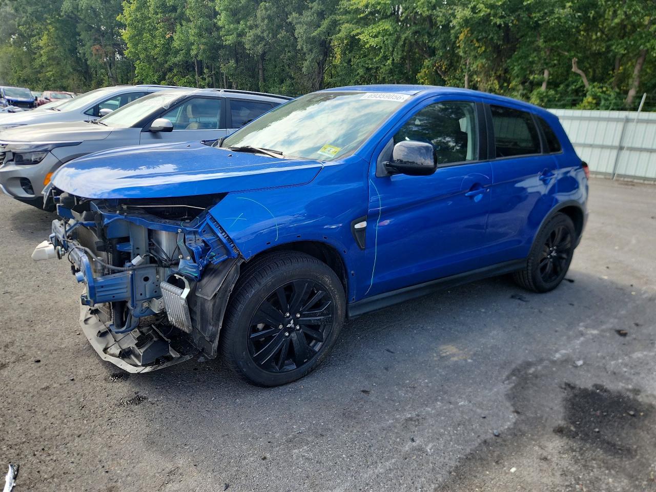 2021 MITSUBISHI OUTLANDER ES | JA4APUAU7MU020456 | UPCARS