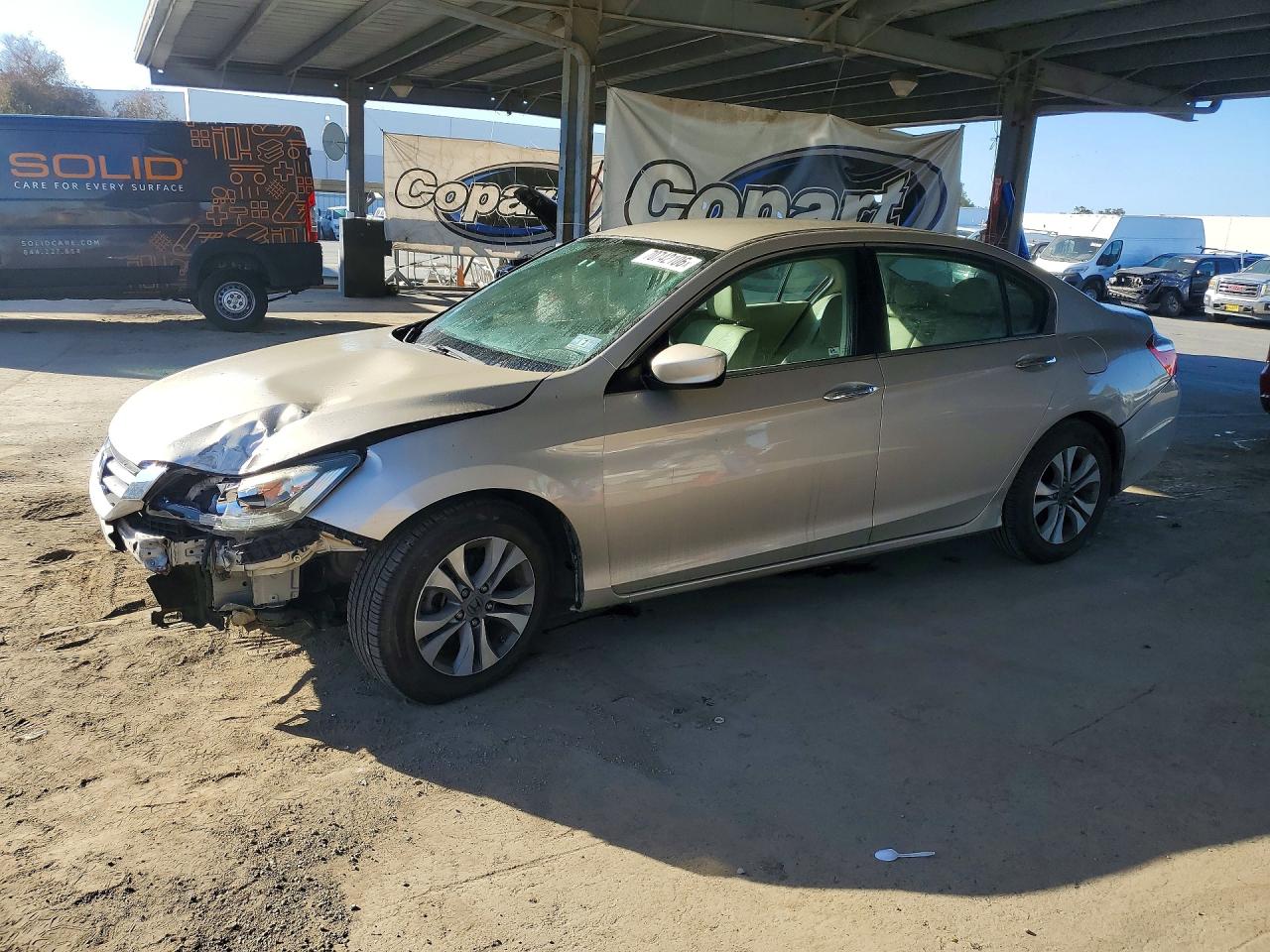 2014 HONDA ACCORD LX | 1HGCR2F32EA255672 | UPCARS