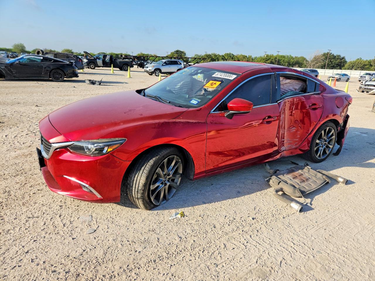2017 MAZDA 6 GRAND TOURING | JM1GL1W5XH1148712 | UPCARS