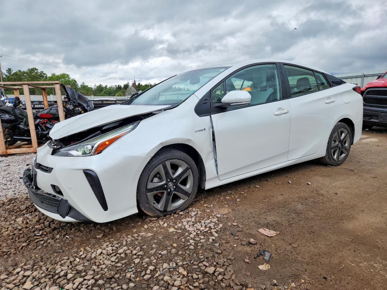 2021 TOYOTA PRIUS XLE | JTDKAMFU0M3135622 | UPCARS