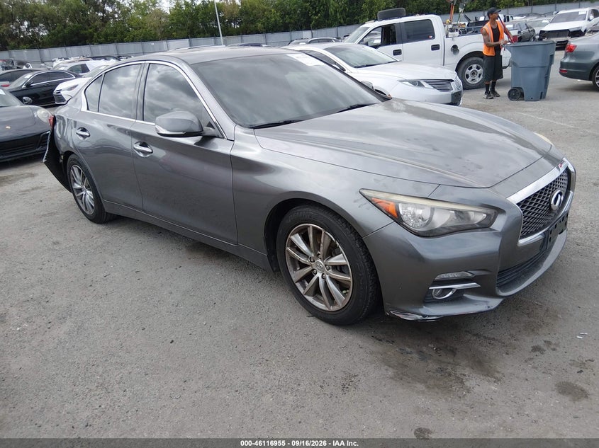2014 INFINITI Q50 PREMIUM | JN1BV7AP1EM682937 | UPCARS