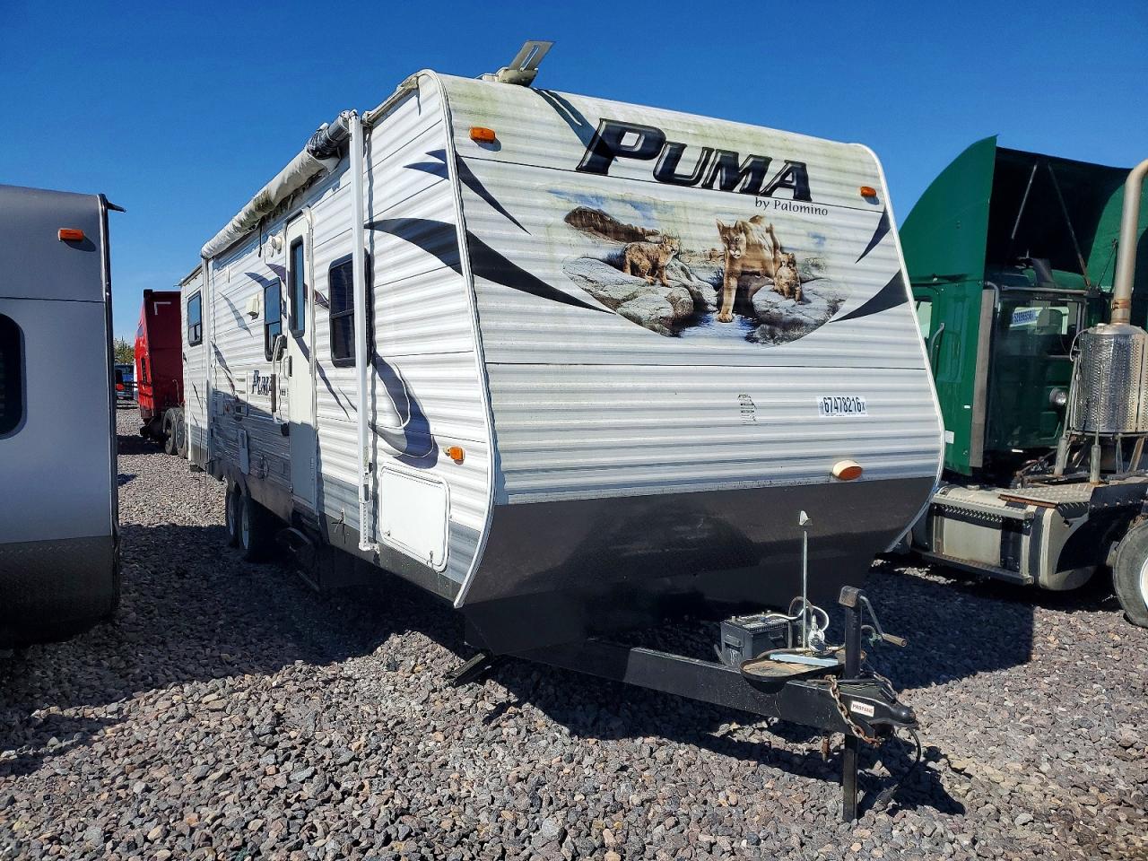 2012 FORESRIVER PUMA FOREST RIVER  CAMPER | 4X4TPUG23CP039193 | UPCARS