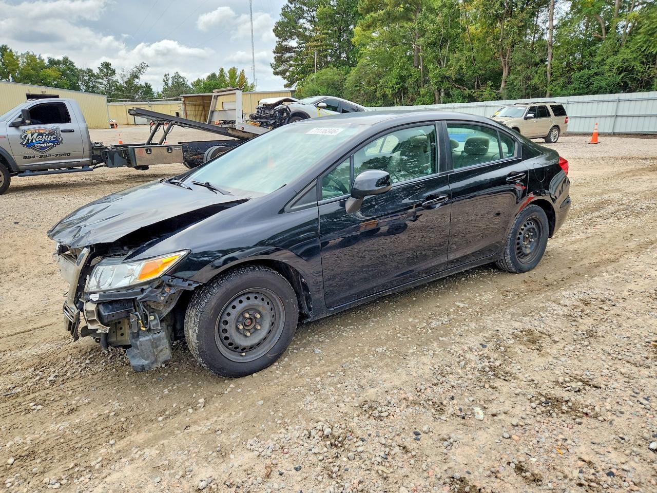 2012 HONDA CIVIC LX | 2HGFB2F58CH325497 | UPCARS